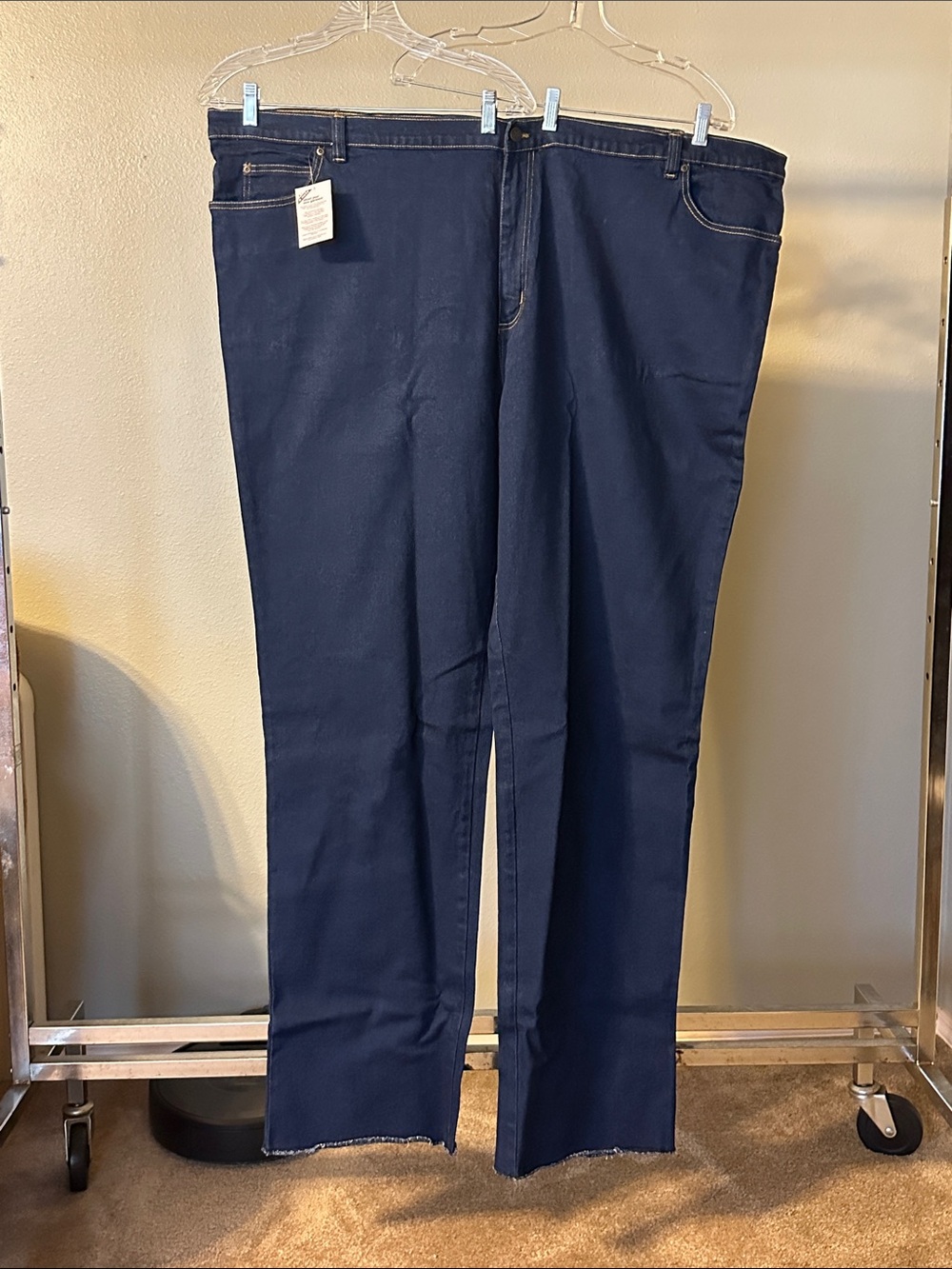 Men’s Relaxed Straight Leg Jeans - Blue